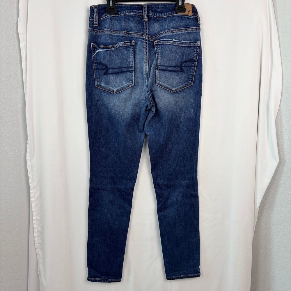 American Eagle Jeggings Size 6 Blue Excellent - Picture 3 of 9